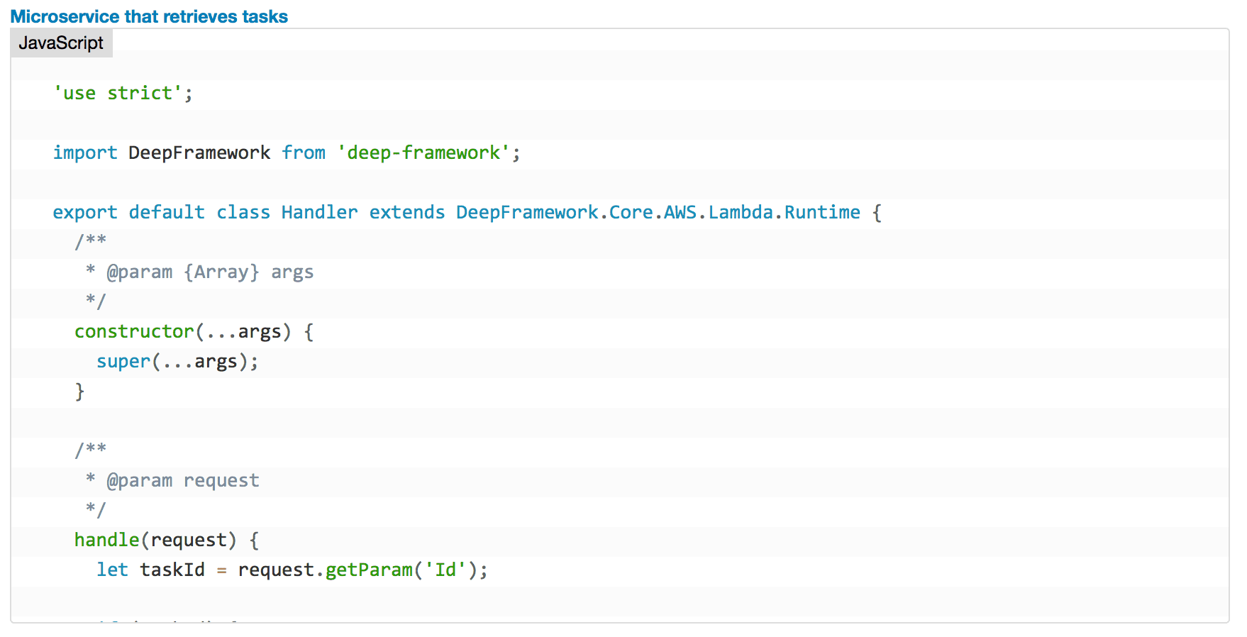 Building Enterprise Level Web Applications on AWS Lambda with the DEEP ...